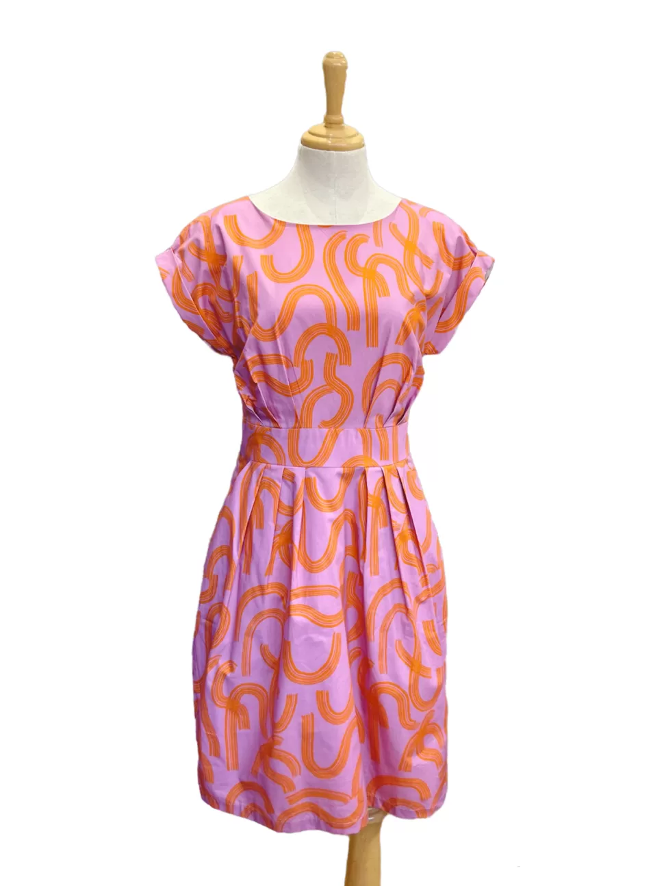 Clearance Origami Doll A Walk in the Park Dress - squiggles