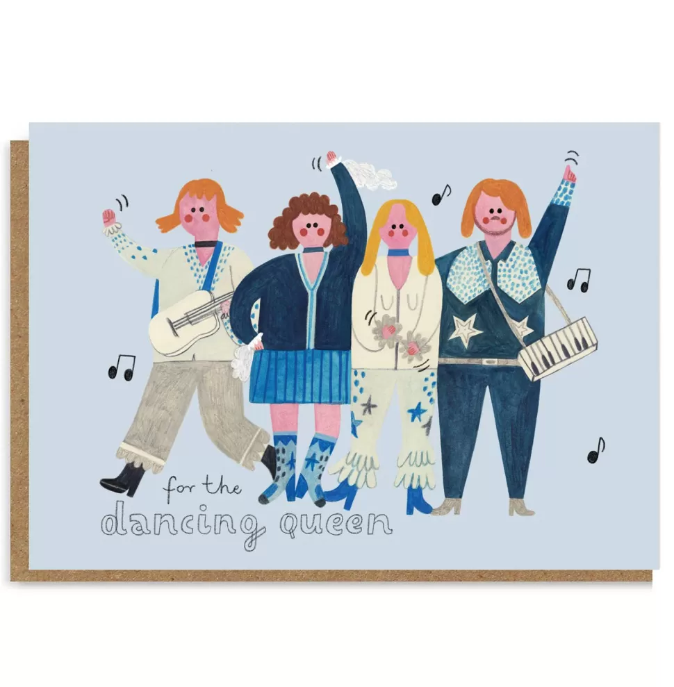 Cheap Origami Doll ABBA DANCING QUEEN card