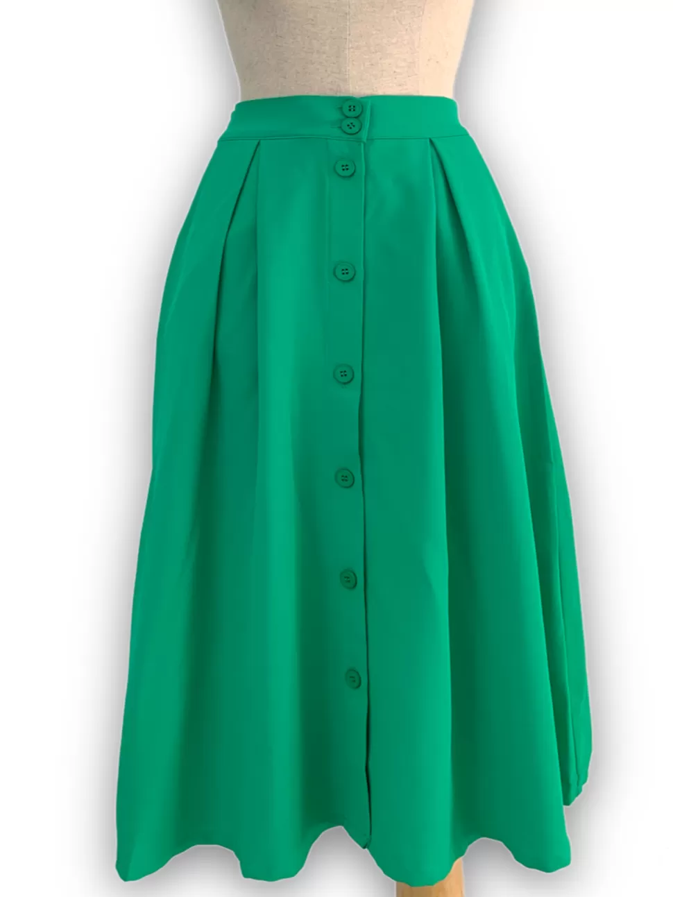 Store Origami Doll Ashley Skirt- Green