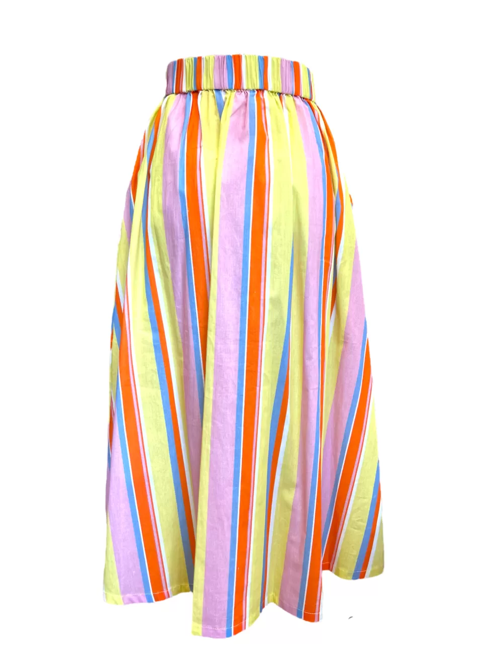 Best Origami Doll Ashley Skirt- multi stripes (CLEARANCE SALE)