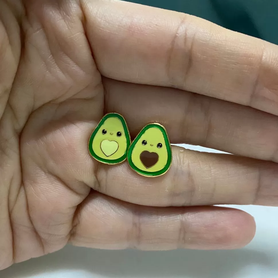 Shop Origami Doll Avocado earring