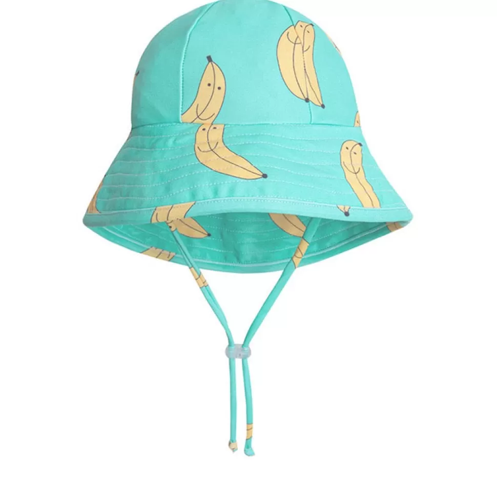 Best Origami Doll Banana one piece kids Swimsuit /cap set