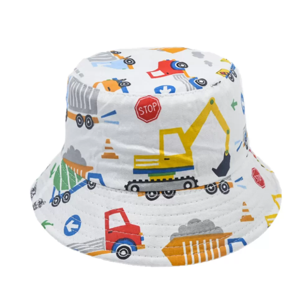 Fashion Origami Doll Construction bucket hat