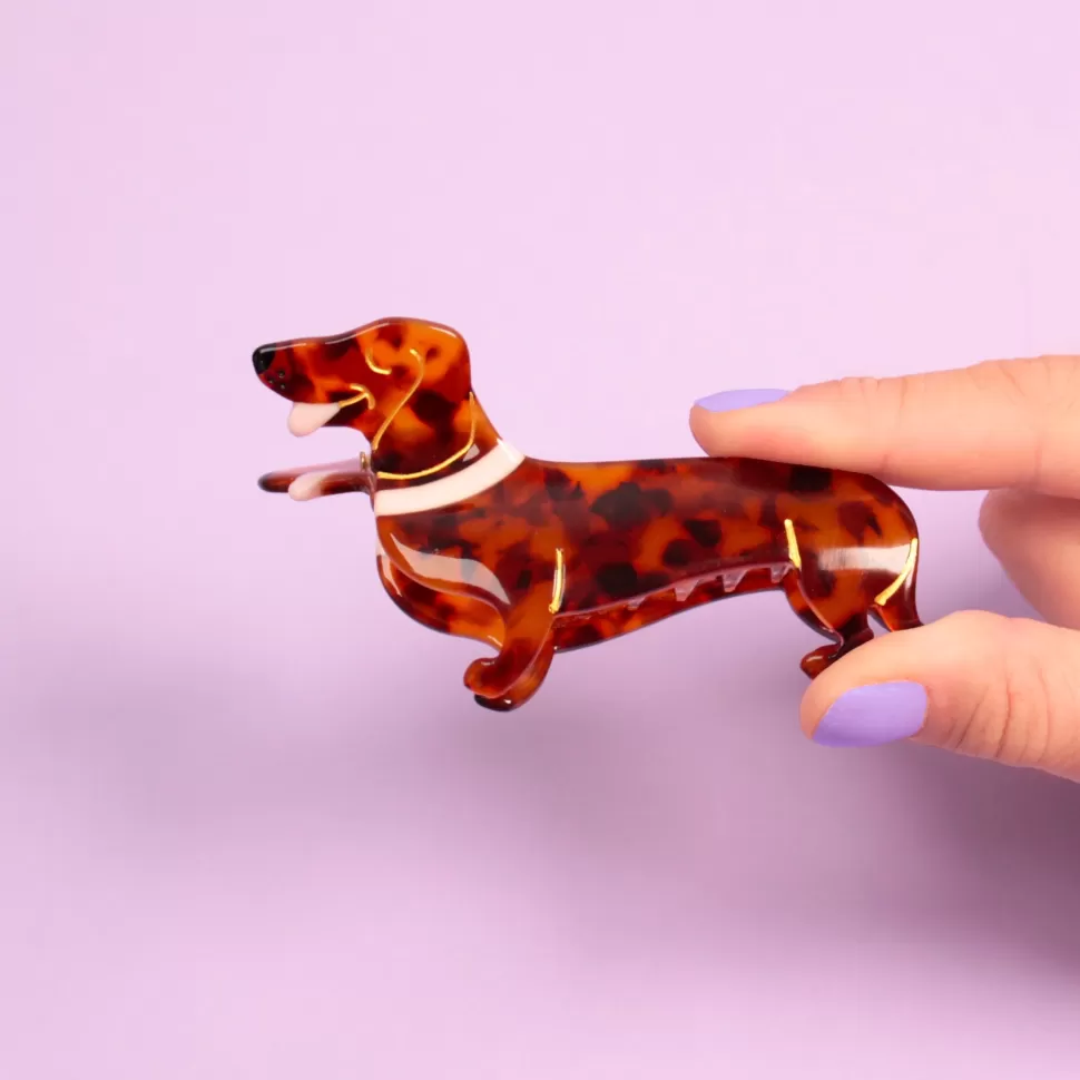 Hot Origami Doll Coucou Suzette Dachshund dog Hair Claw