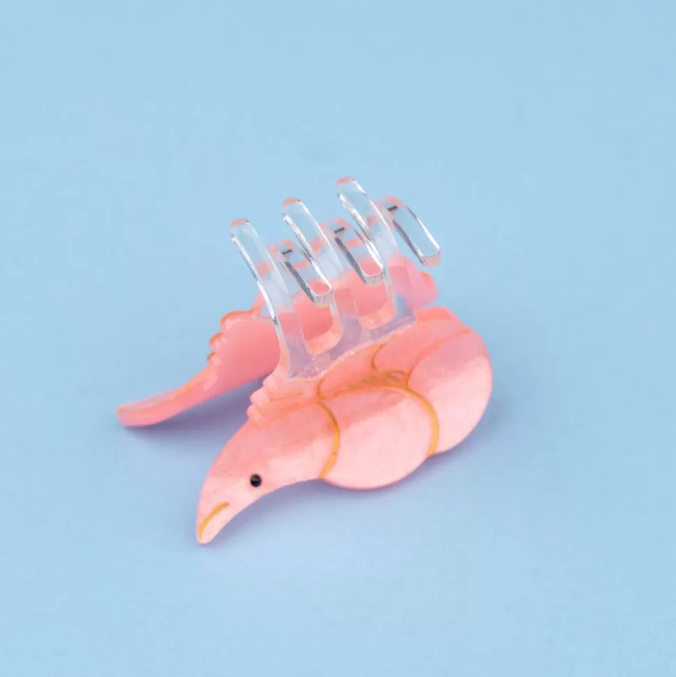 Flash Sale Origami Doll Coucou Suzette SHRIMP mini Hair Claw