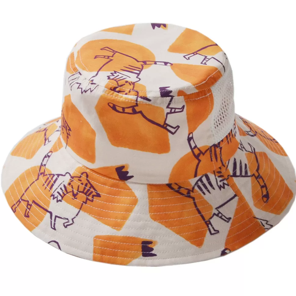 Hot Origami Doll Cute tiger bucket hat