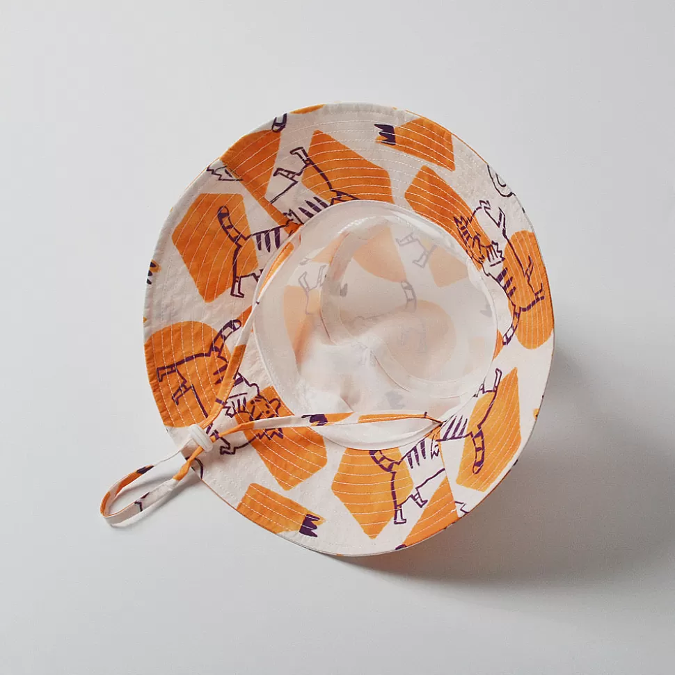 Hot Origami Doll Cute tiger bucket hat