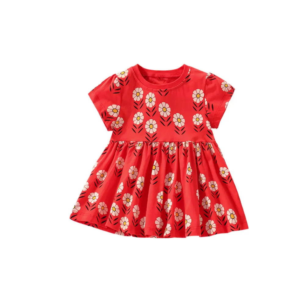 New Origami Doll Daisy Red Dress