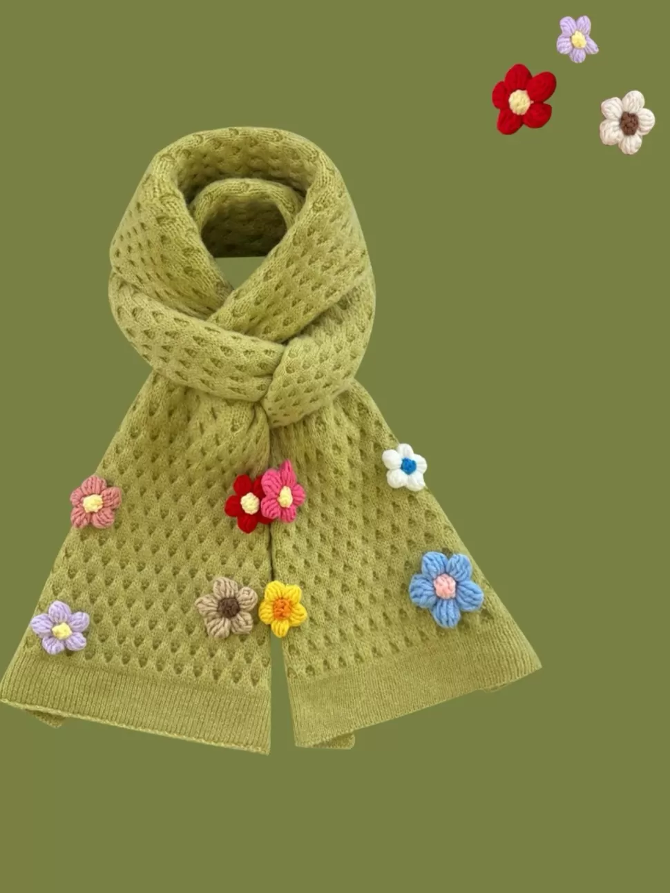 Clearance Origami Doll Daisy Scarves Scarves