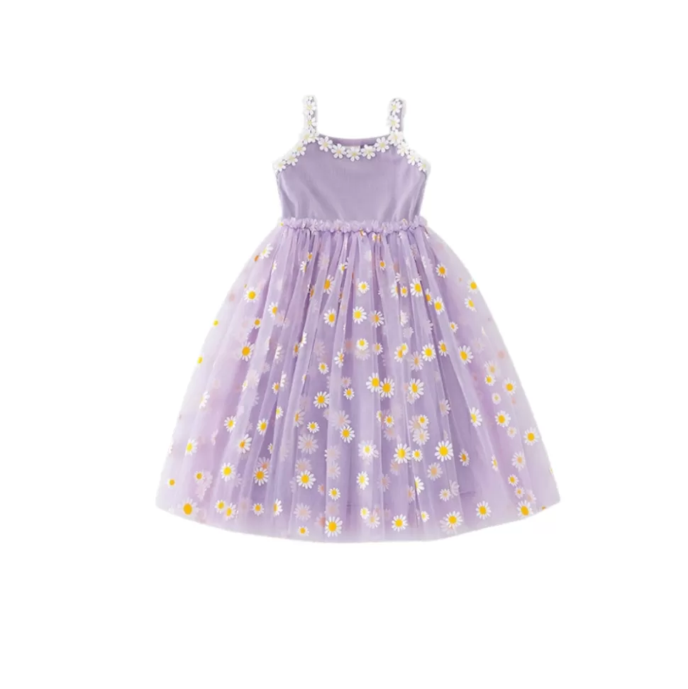 Clearance Origami Doll Daisy Tutu Dress - Lilac