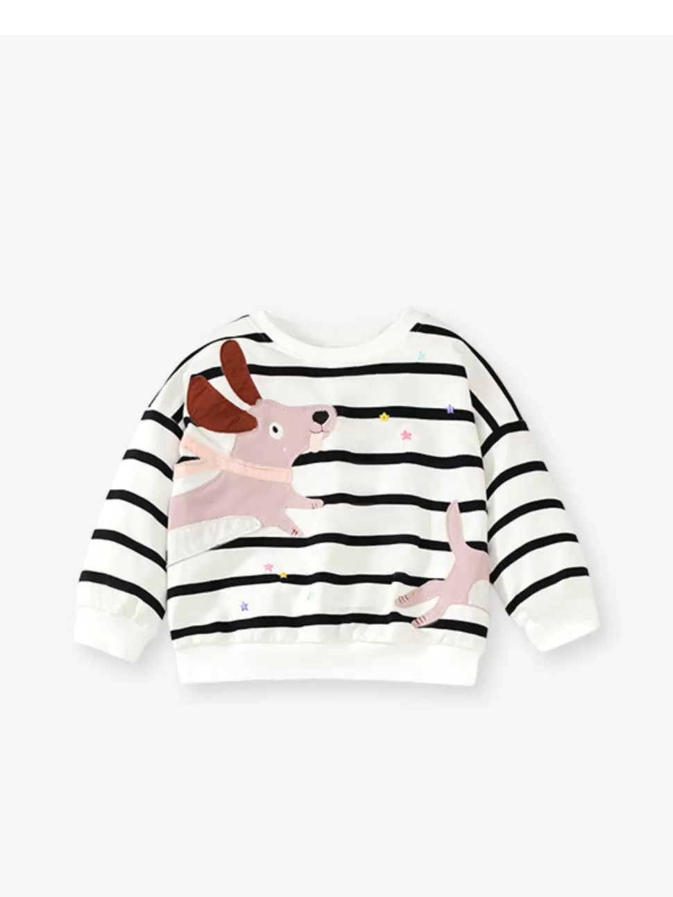 Fashion Origami Doll Doggy fleece Pullover