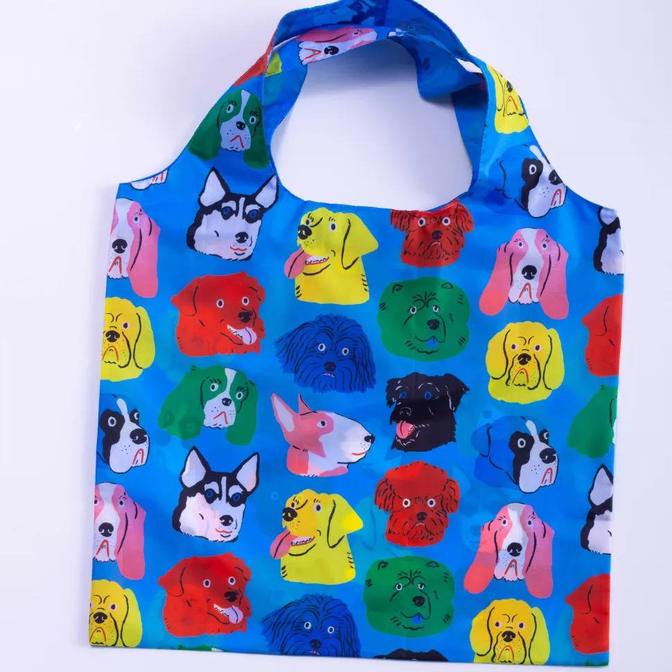 Cheap Origami Doll Dogs Art Sack by Kristina Micotti - Reusable Tote Bag