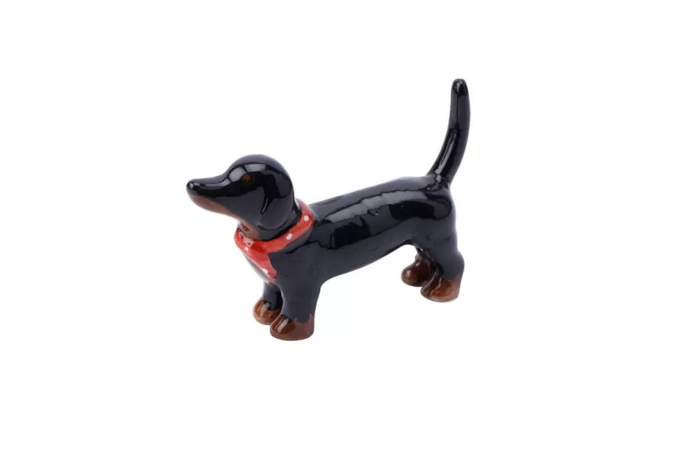 Outlet Origami Doll Dougie the Dachshund Ring Holder