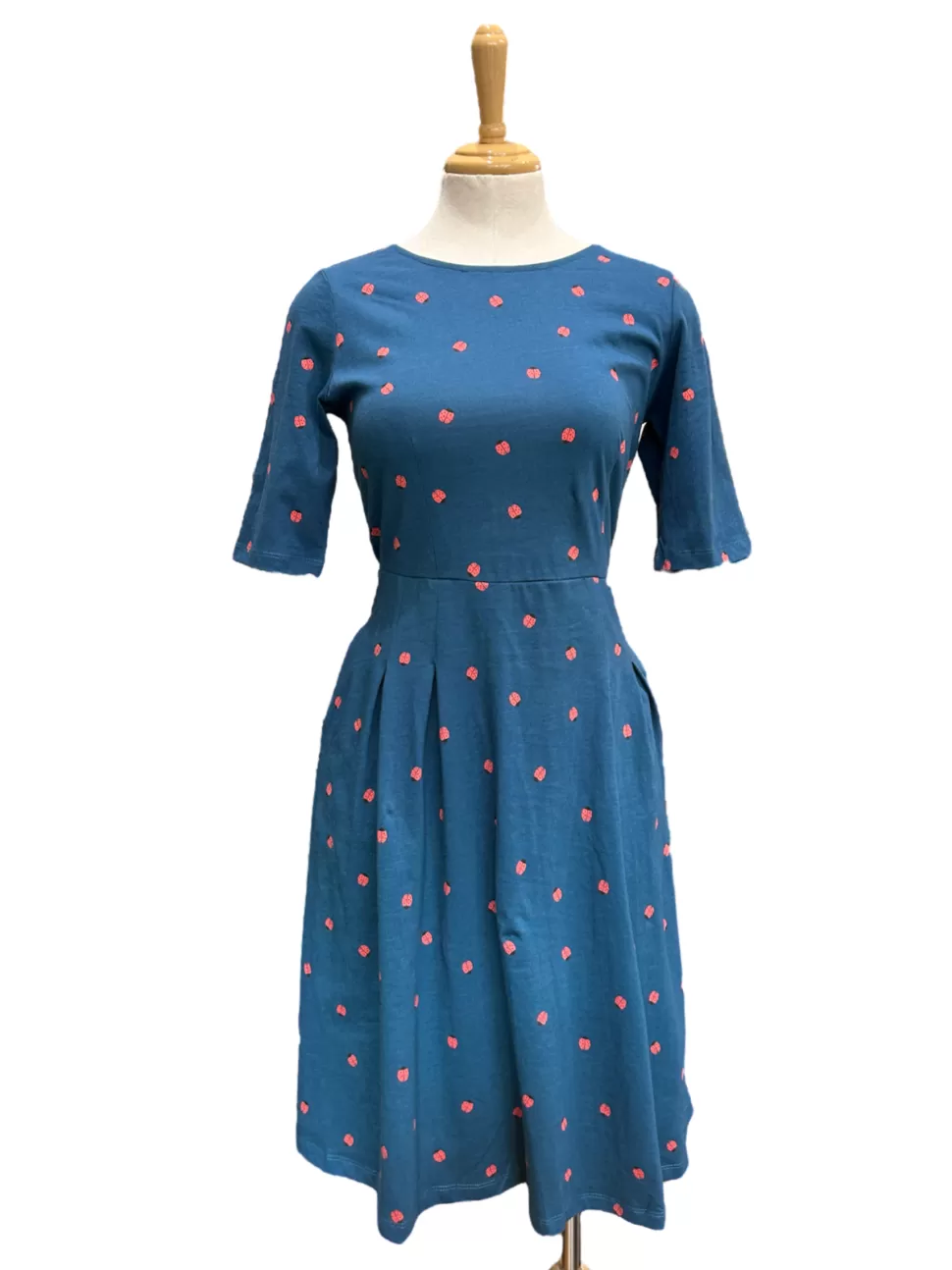 Outlet Origami Doll Ella Jersey Dress - LadyBird