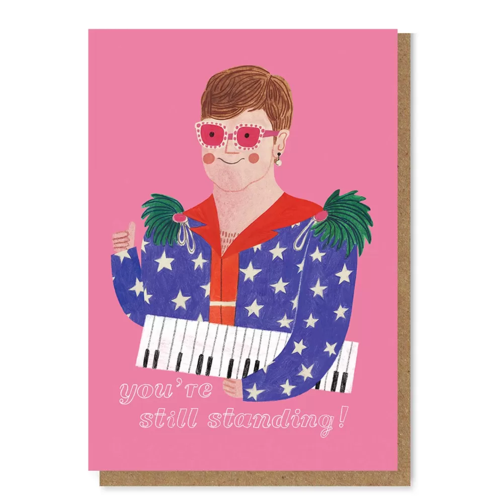 Hot Origami Doll ELTON card