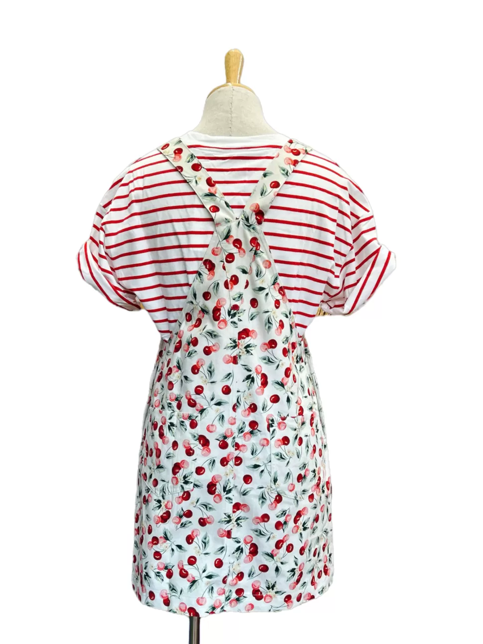 Best Sale Origami Doll Emily Overall Dress - cherry (Clearance Sale)