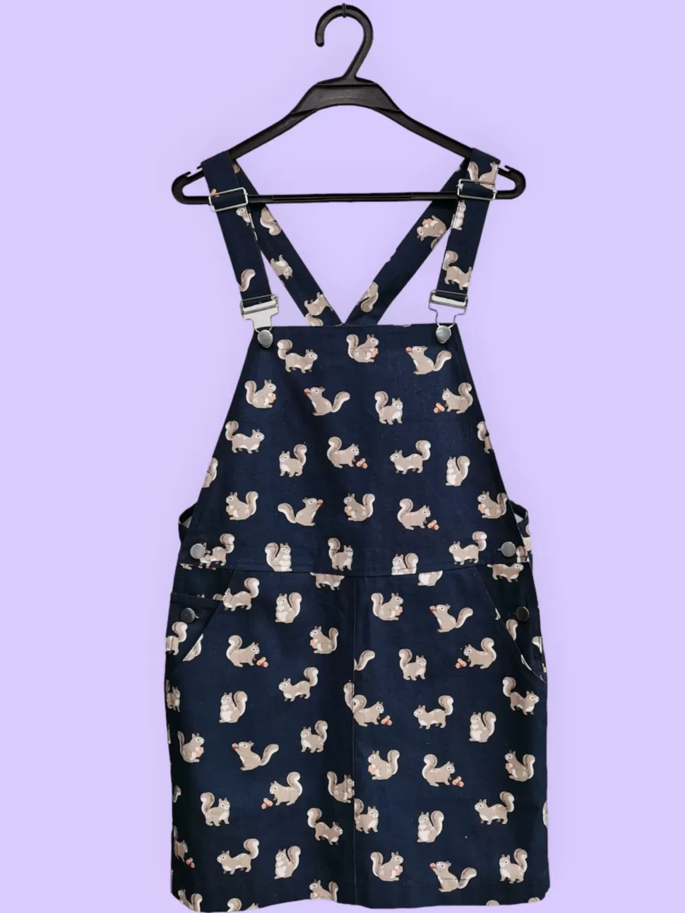 New Origami Doll Emily Overall Dress - Squirrel (Clearance Sale)