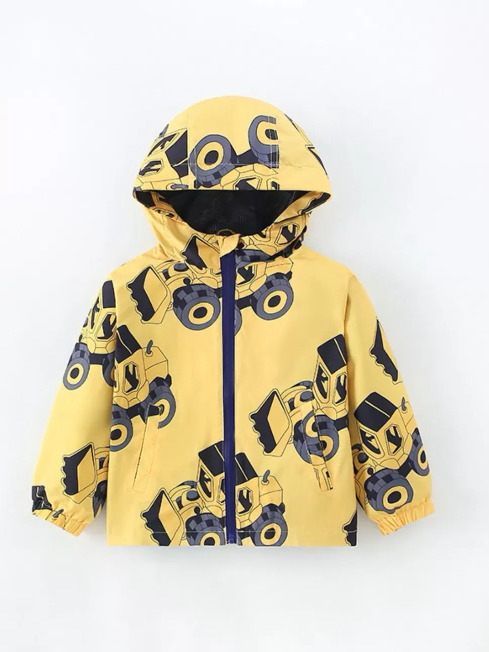 Discount Origami Doll excavator raincoat windbreaker kids