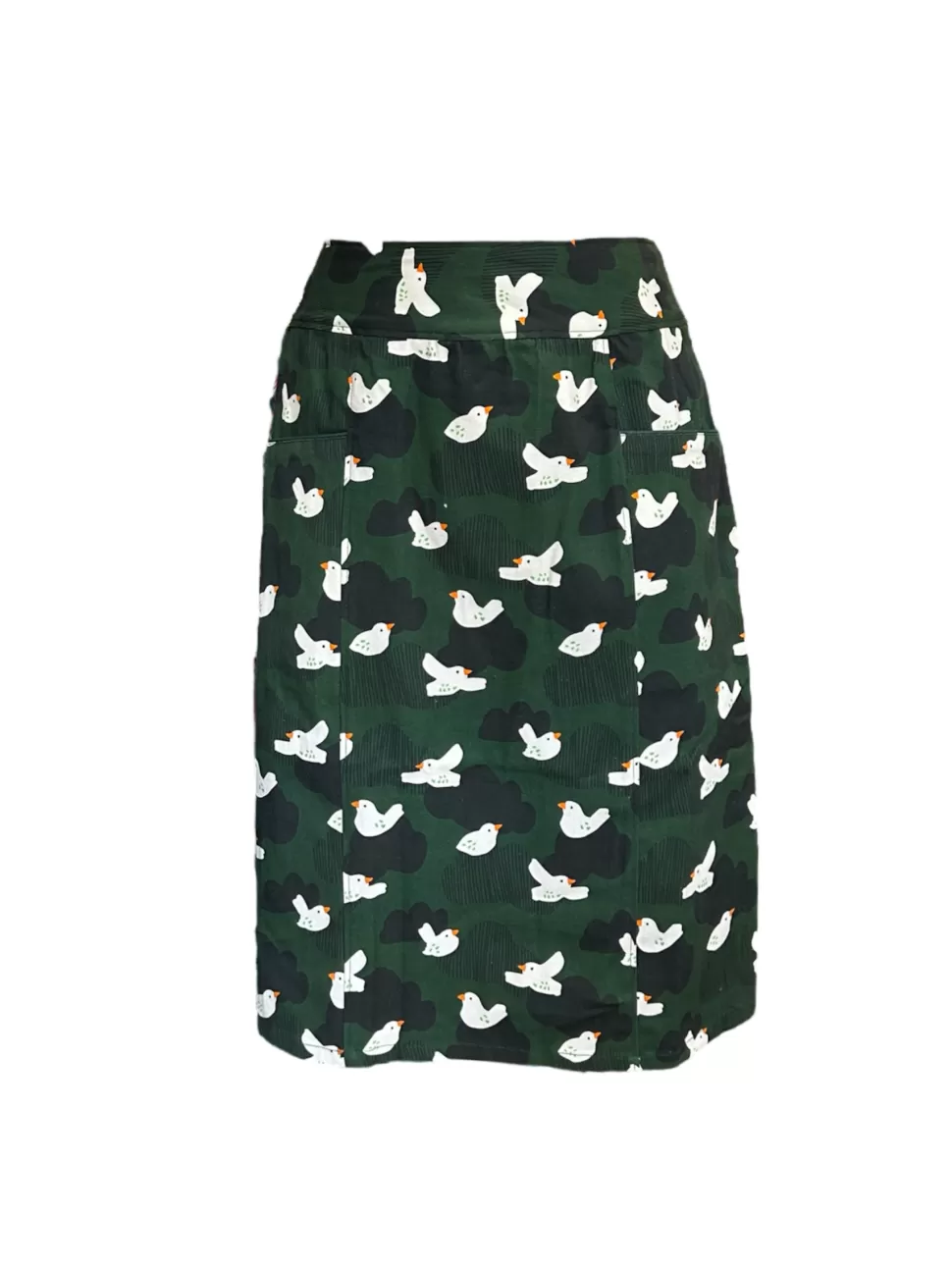 Flash Sale Origami Doll Farmer's Market Skirt - Bird