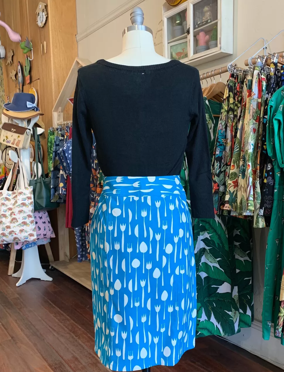 Hot Origami Doll Farmer's Market Skirt - Fork and Knife (CLEARANCE SALE)
