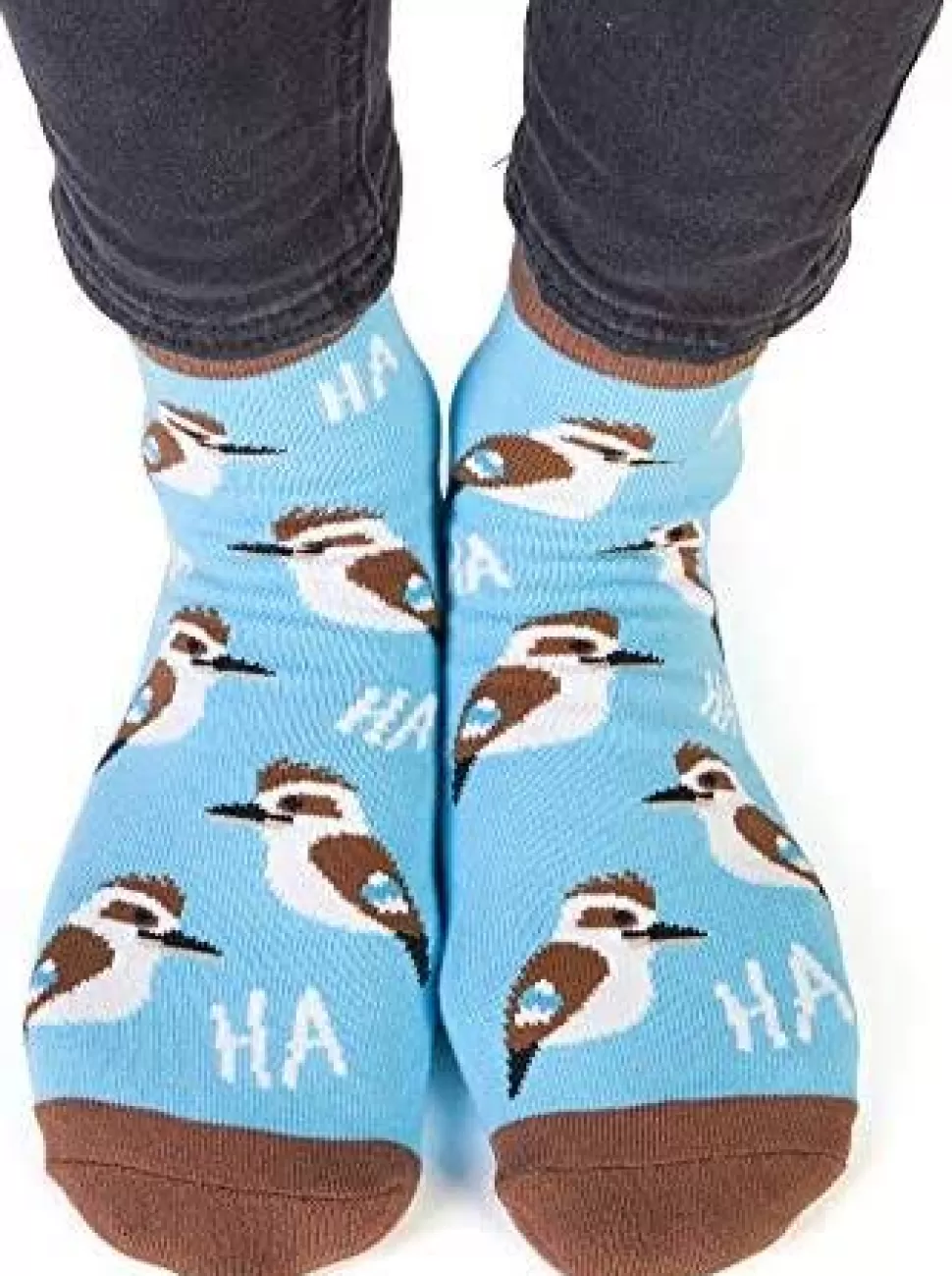 Fashion Origami Doll Feet speak socks kookaburras