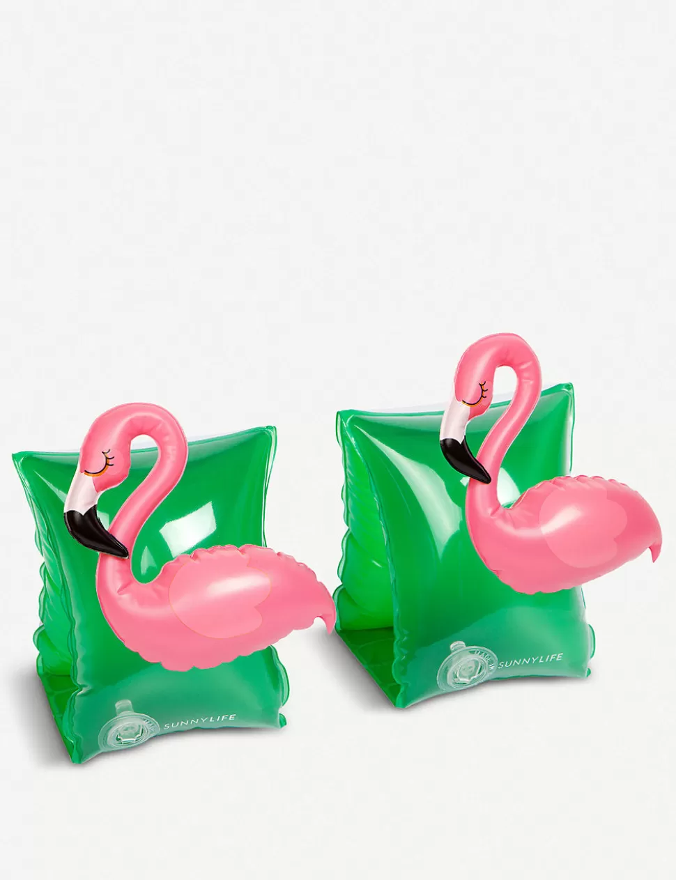 Hot Origami Doll Float Bands - flamingo