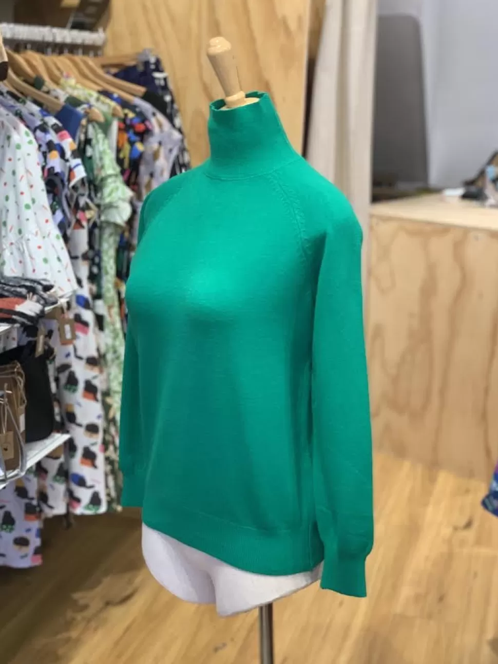 Outlet Origami Doll Fundamental turtle neck pullover