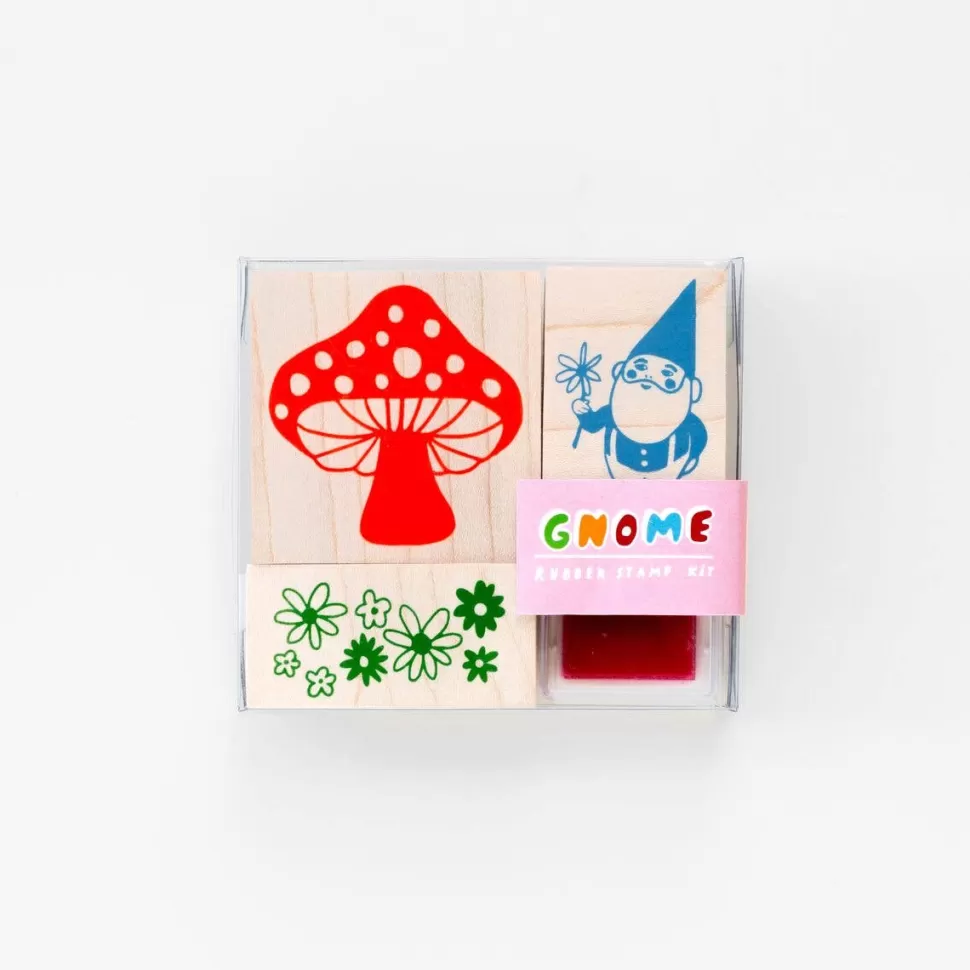 Cheap Origami Doll Gnome and Mushroom Stamp Kit