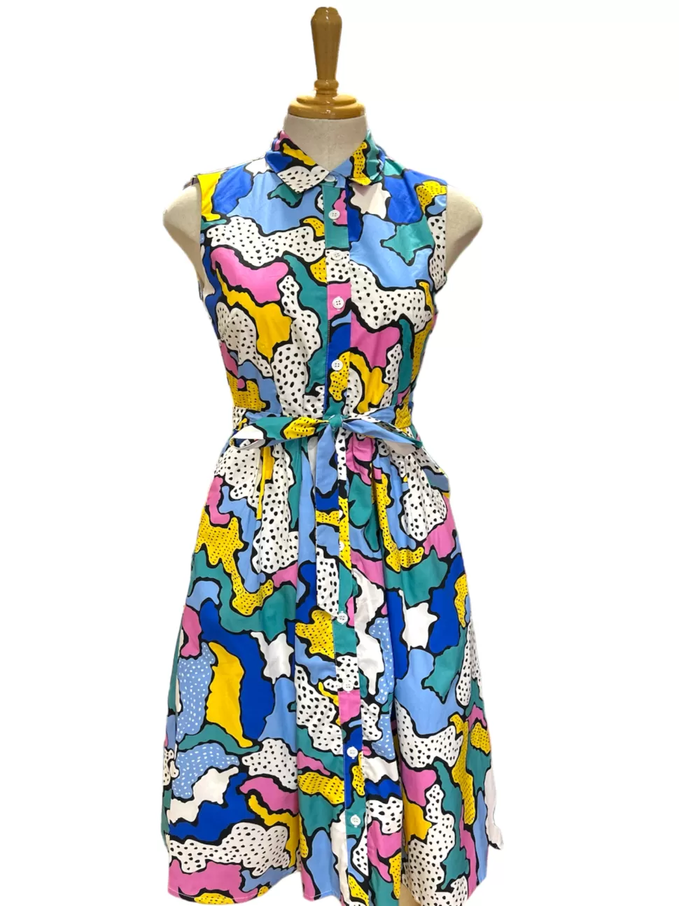 Hot Origami Doll Great Adventure Dress - Vibrant 90s