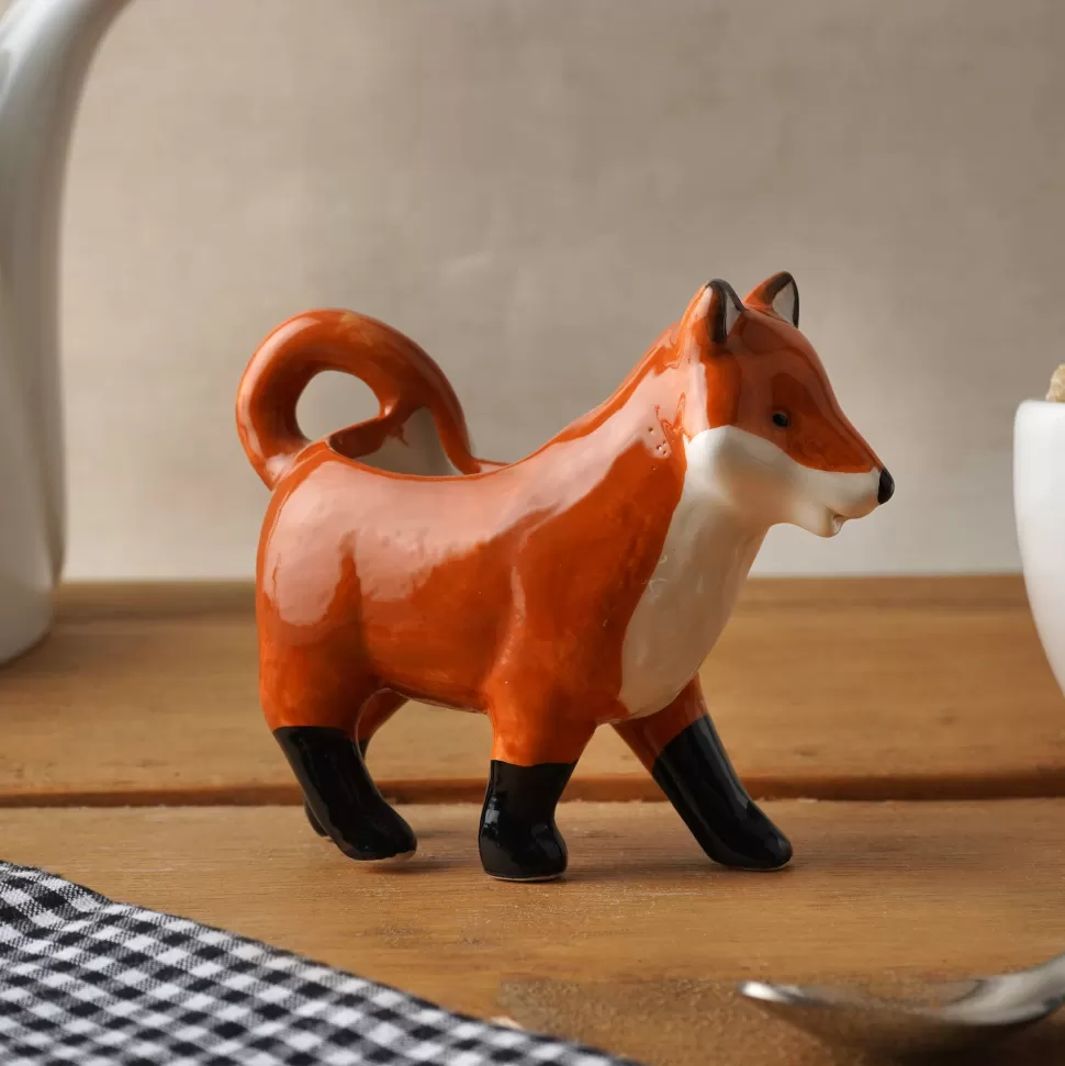 New Origami Doll Great British Woodland Co. Mini Fox Milk Jug