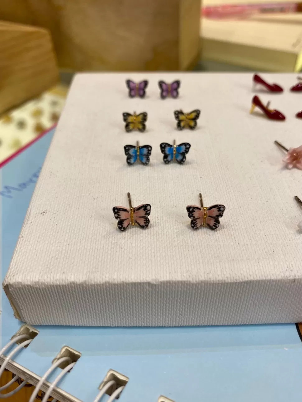 Best Origami Doll Handmade butterfly Earrings and Necklace