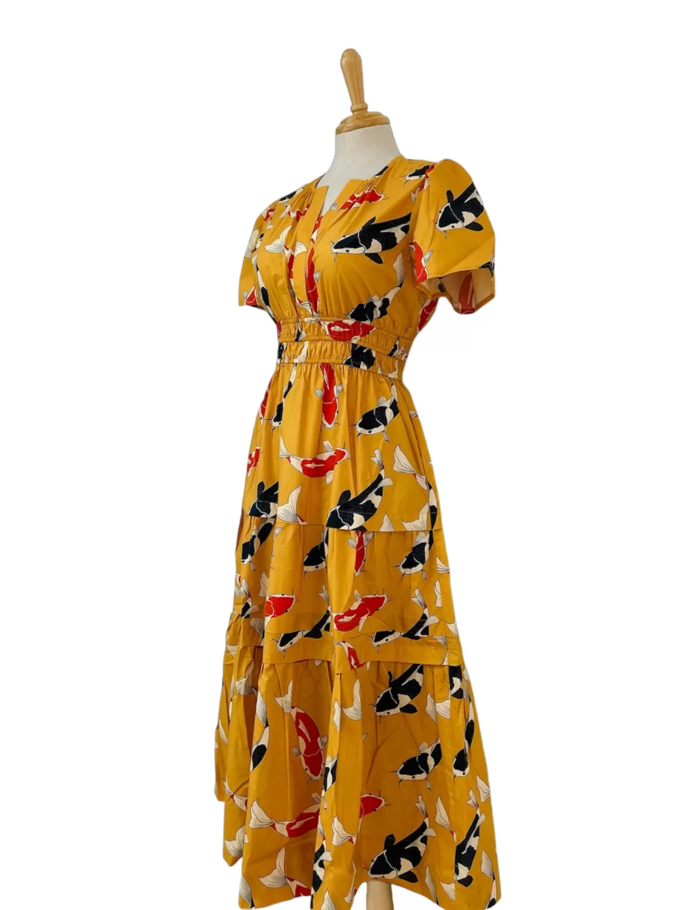 Best Origami Doll Hanna Dress - Koi Yellow