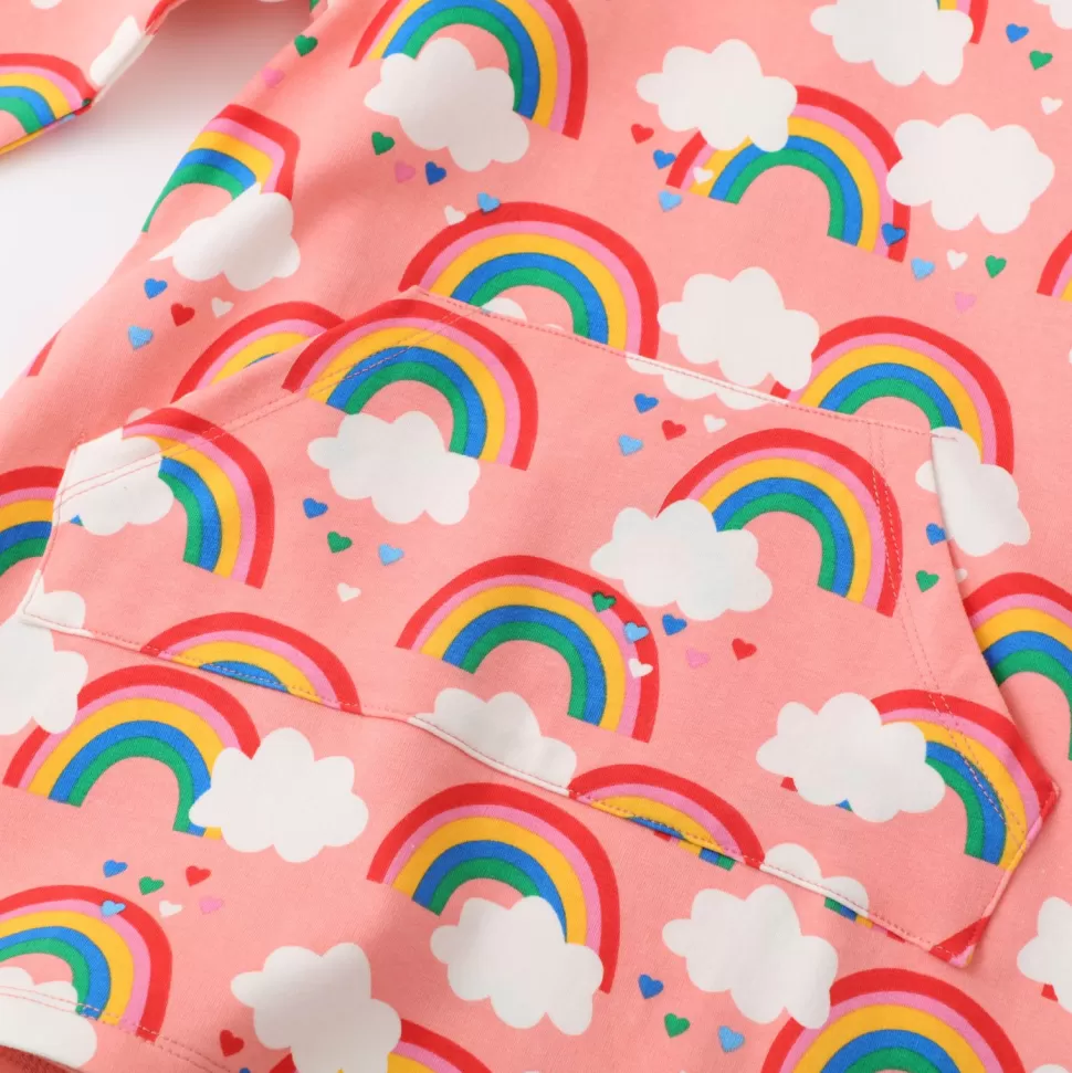 Discount Origami Doll Happy rainbow cotton girls dress (Low in Stock/ 2&7 yrs old)