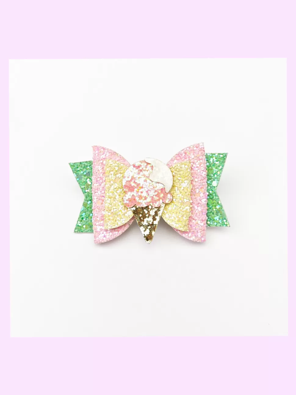 Online Origami Doll Ice cream Hair Clips