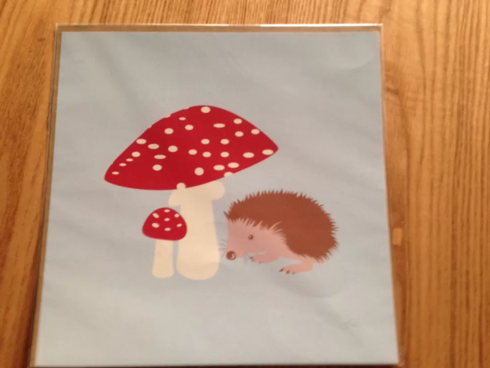 Flash Sale Origami Doll Jiaxi Huang Hedgehog by mushroom print