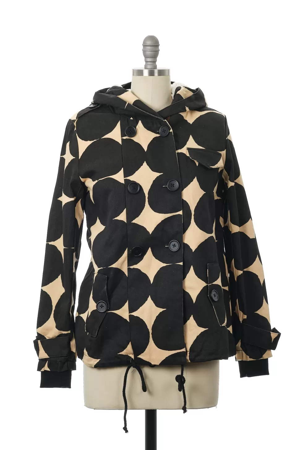 Store Origami Doll Join the Dots Jacket (CLEARANCE SALE) Black