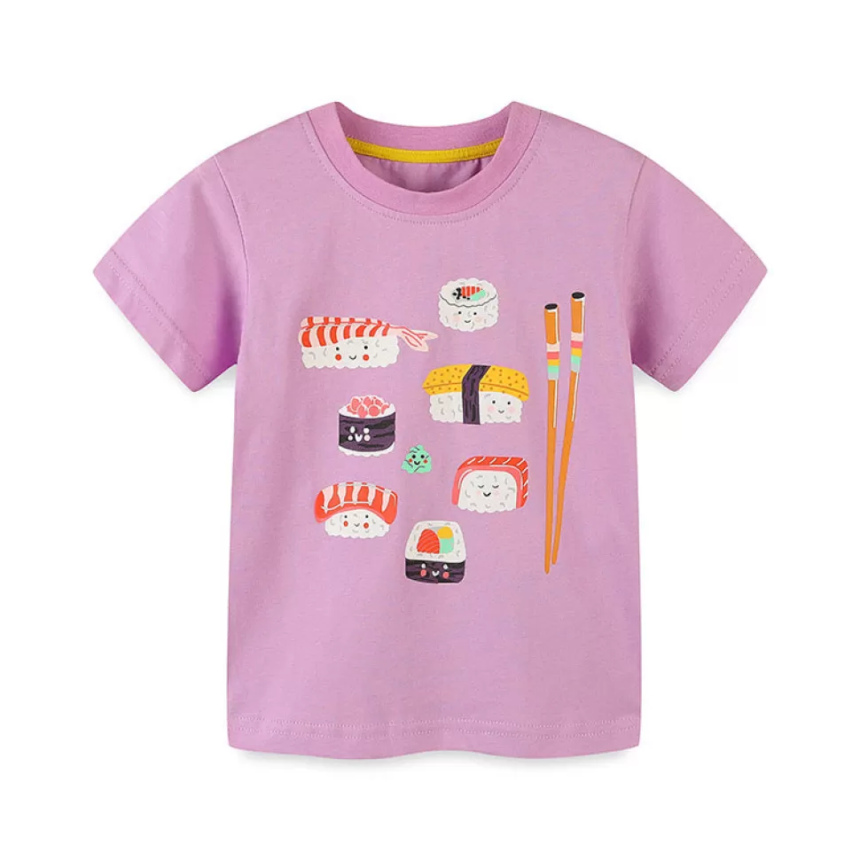 Store Origami Doll Kawaii Sushi kids tee