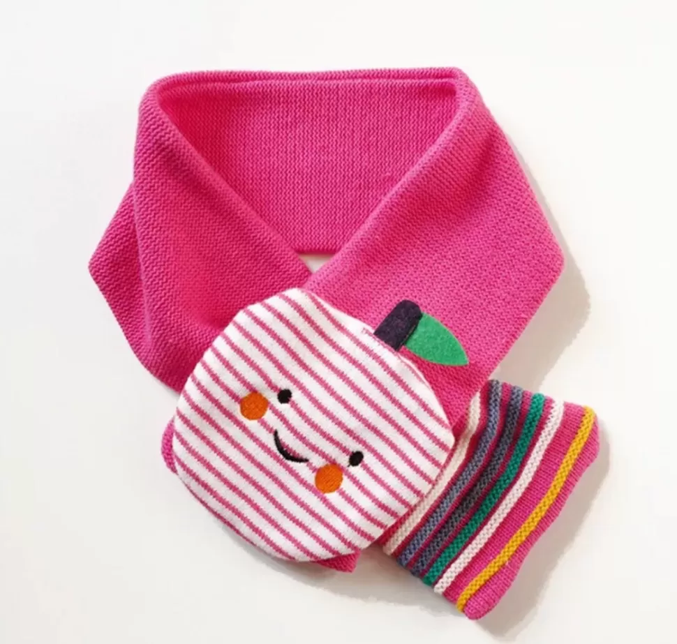 Cheap Origami Doll Kids scarf - apple