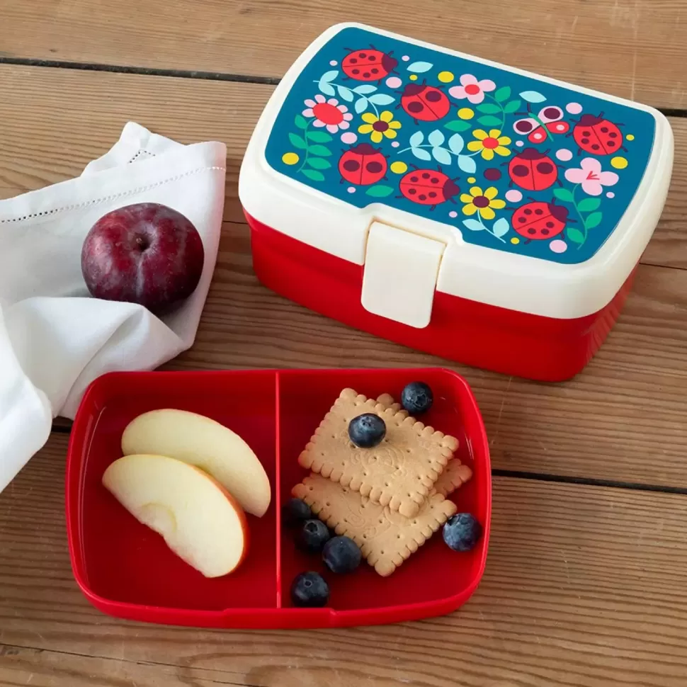 Online Origami Doll Ladybird Lunch Box With Tray