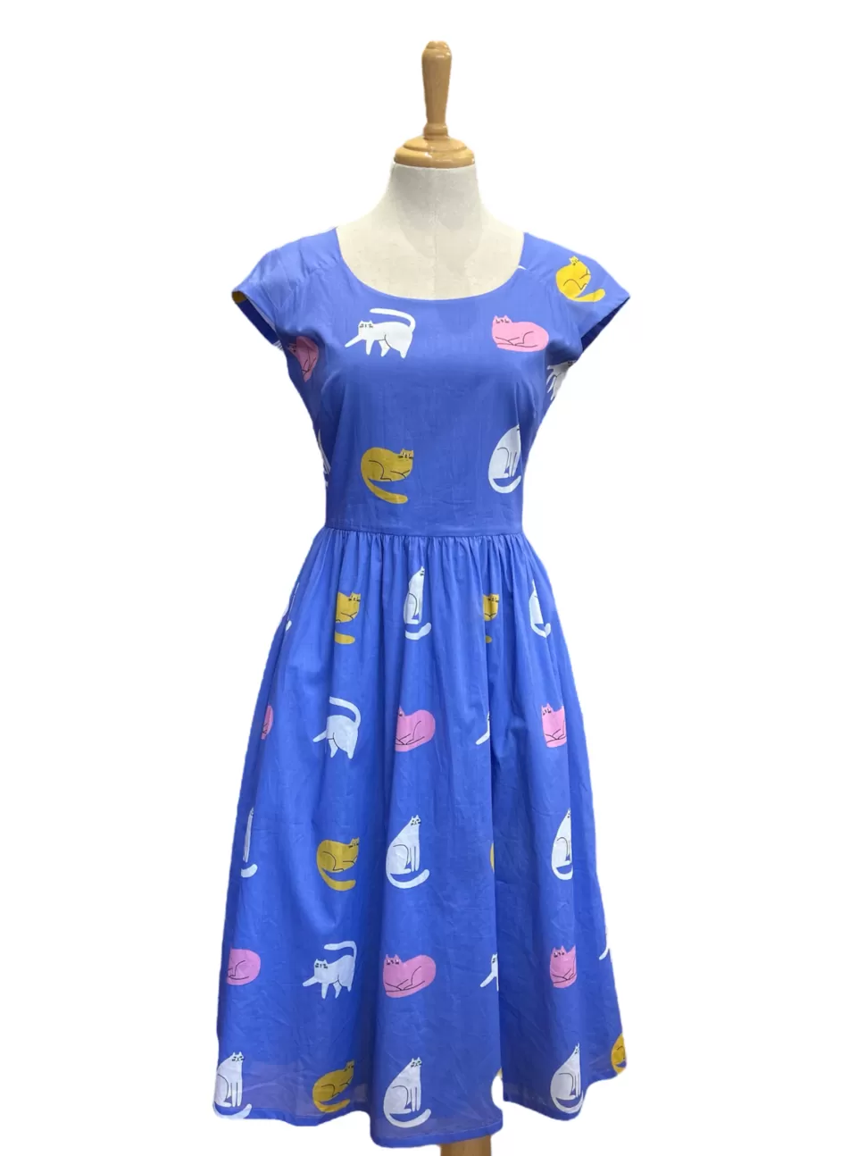 Sale Origami Doll Life is a Picnic Dress - House Cat