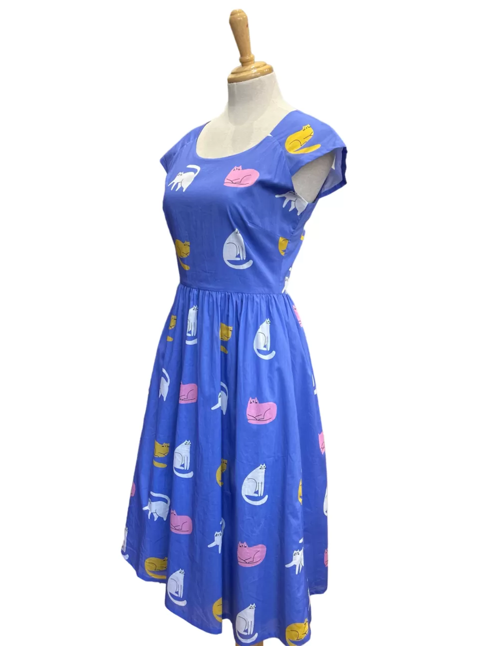 Sale Origami Doll Life is a Picnic Dress - House Cat