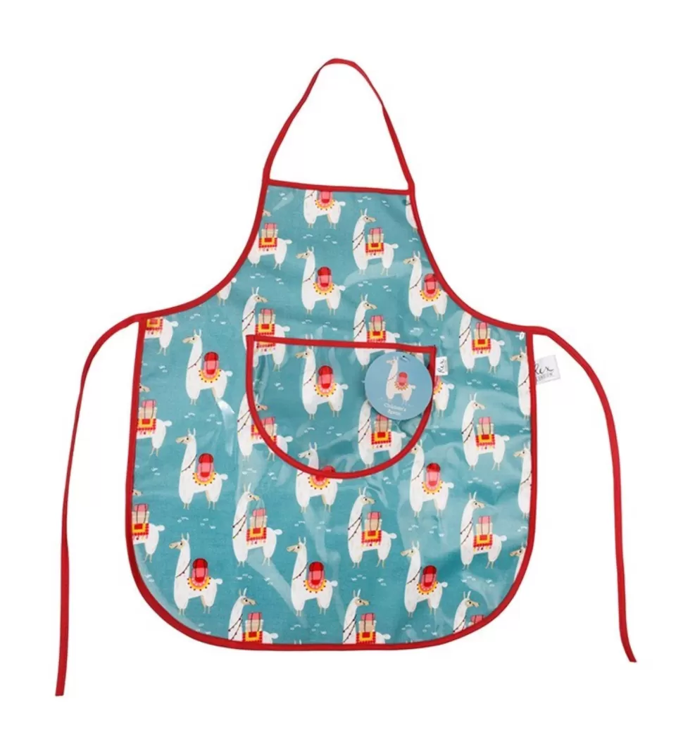 Online Origami Doll Llama Apron