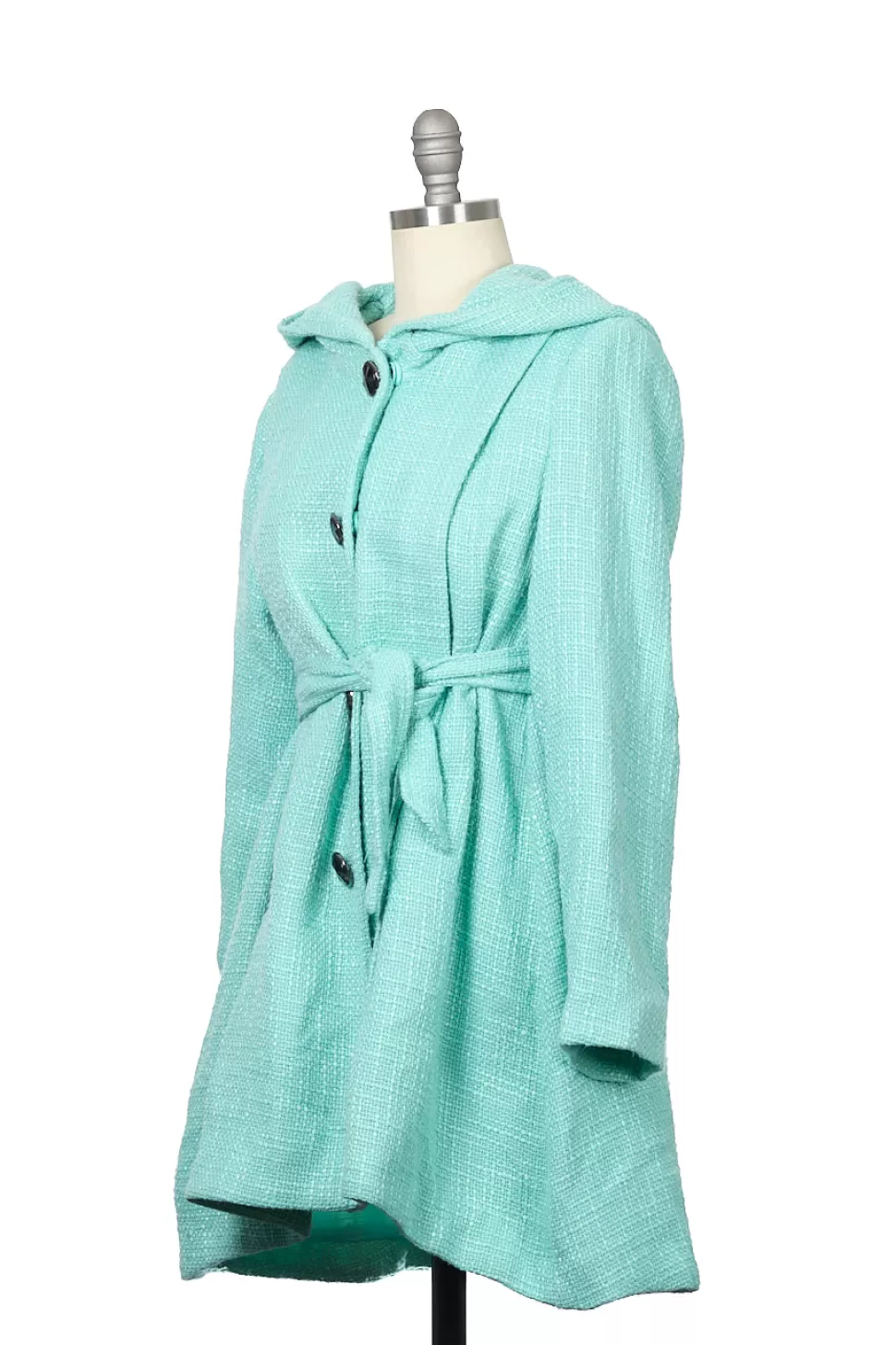 Flash Sale Origami Doll Maisie Coat Jacket- Teal (CLEARANCE SALE)