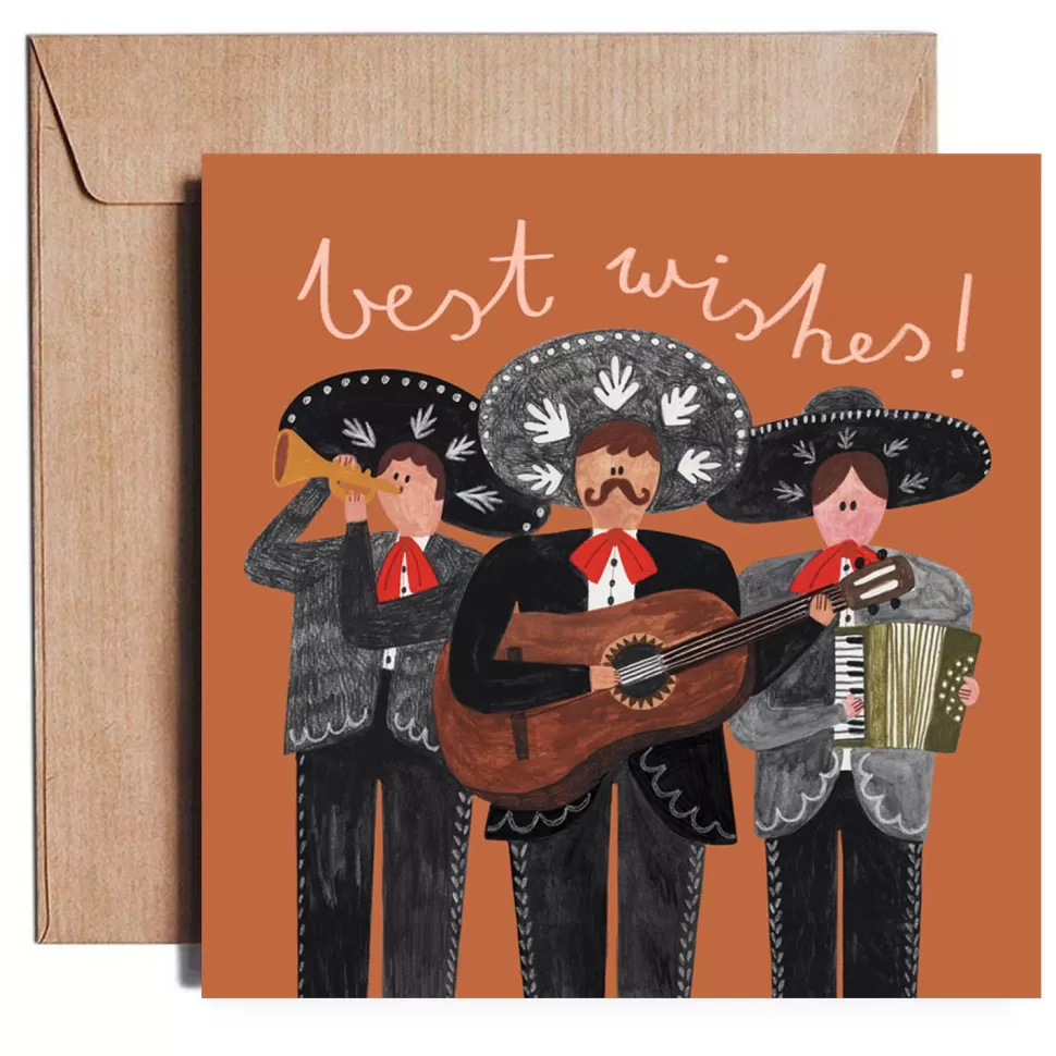 Best Sale Origami Doll MARIACHI card