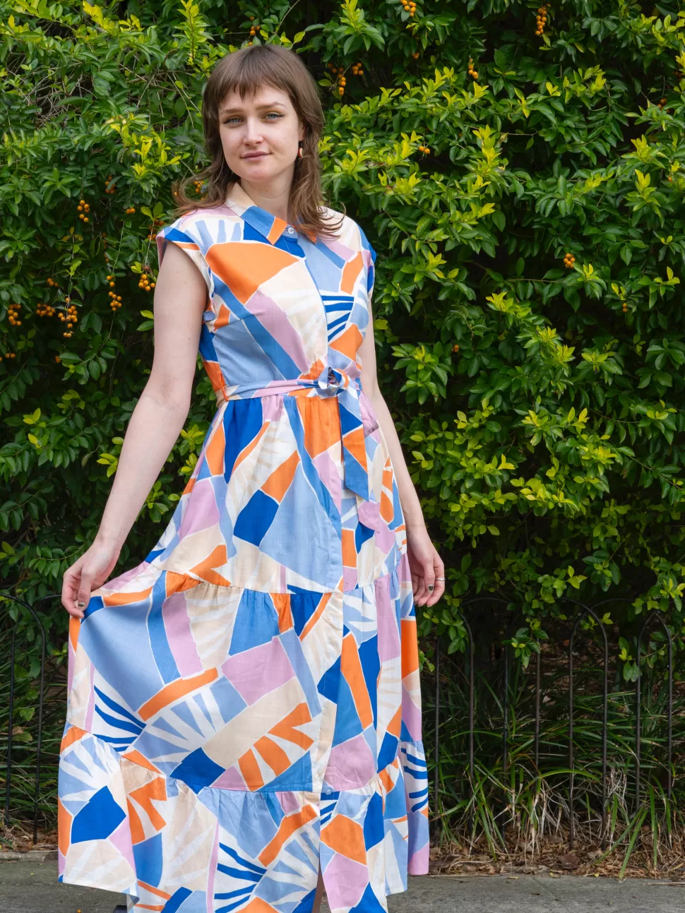 Online Origami Doll Marley Dress - Abstract