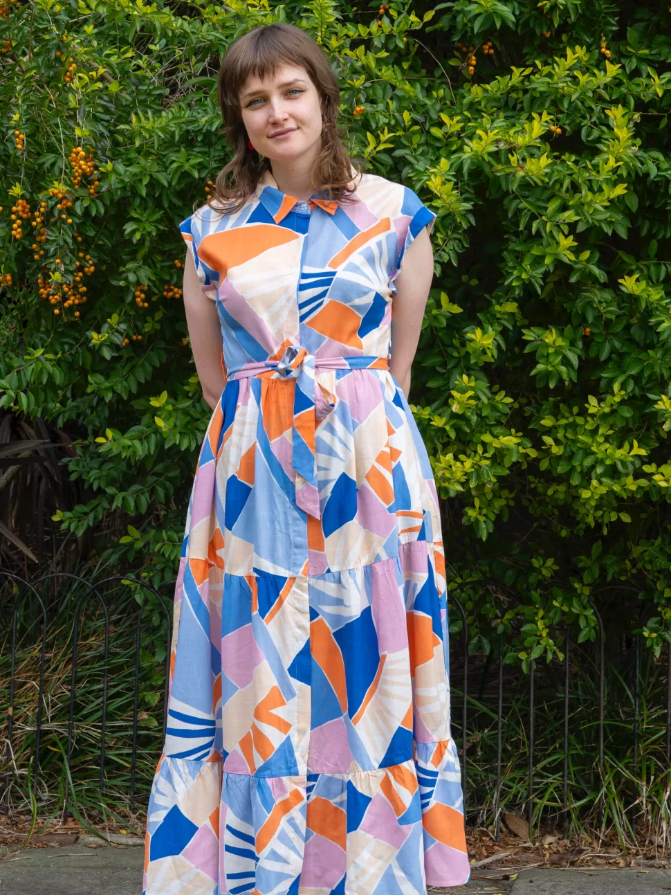 Online Origami Doll Marley Dress - Abstract