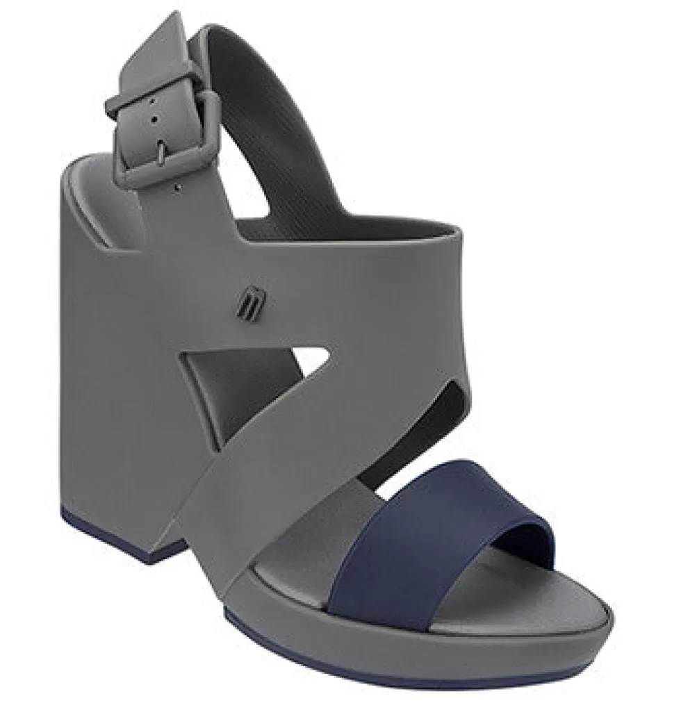 Shop Origami Doll Melissa Flip - Grey Navy (CLEARANCE SALE) Grey/NavyMatt