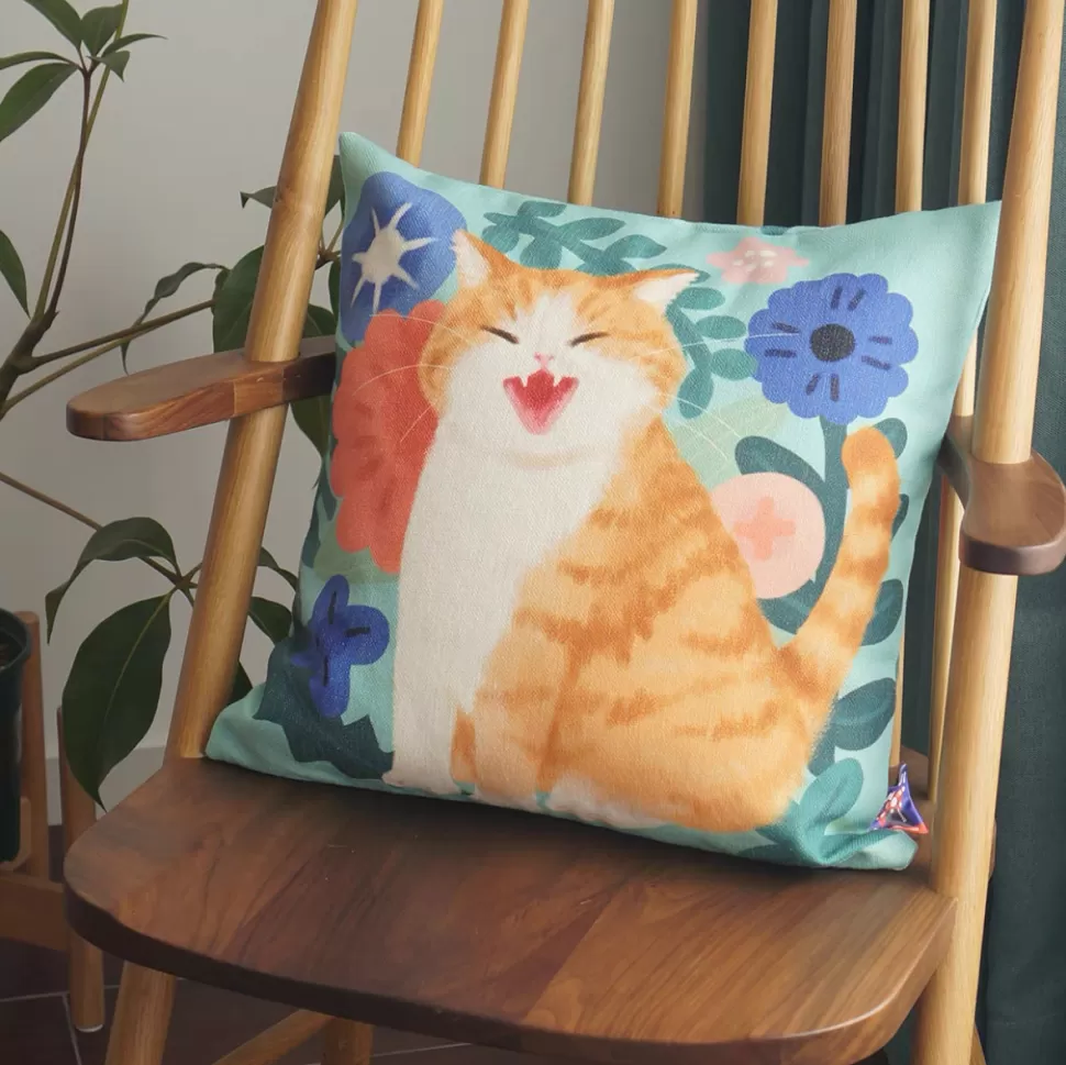 Best Origami Doll Mewji Cat Cushion 45cm x 45cm (Newtown Store Pick Up Only)