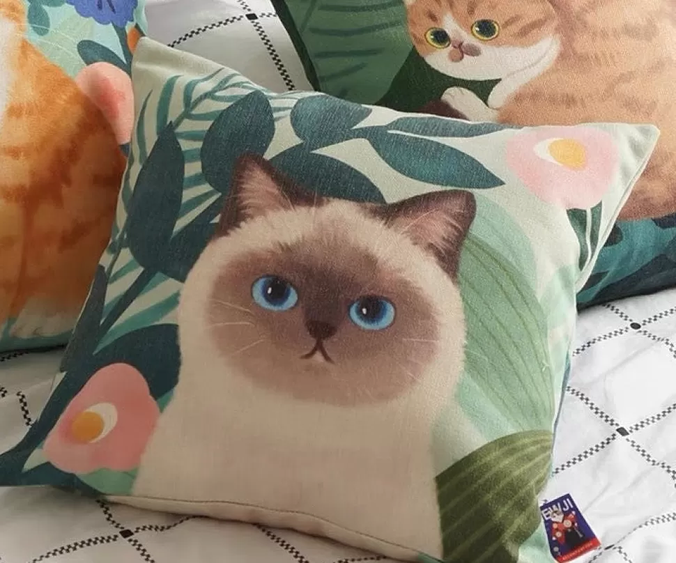 Best Origami Doll Mewji Cat Cushion 45cm x 45cm (Newtown Store Pick Up Only)