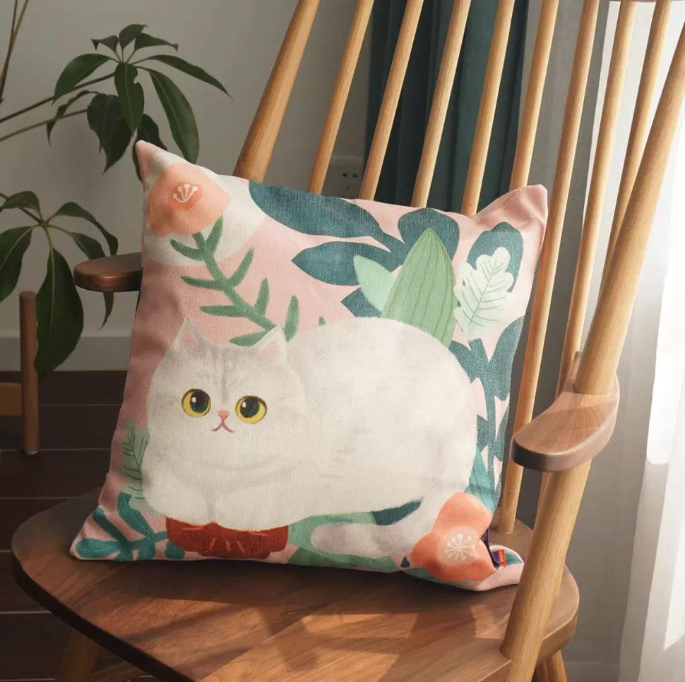 Cheap Origami Doll Mewji Cat Cushion Covers 45cm x 45cm